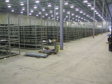 Open Steel Shelving system for Parts