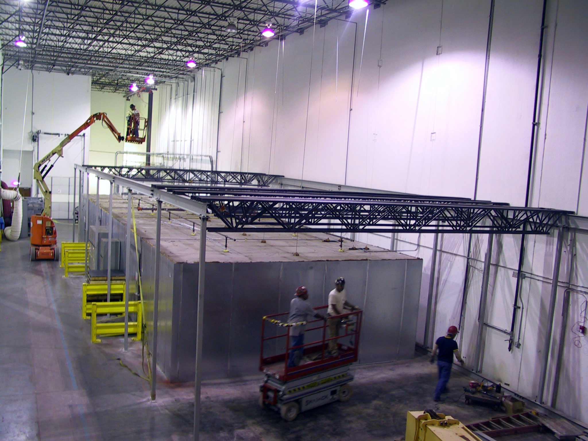 Custom Mezzanine Over Freezer