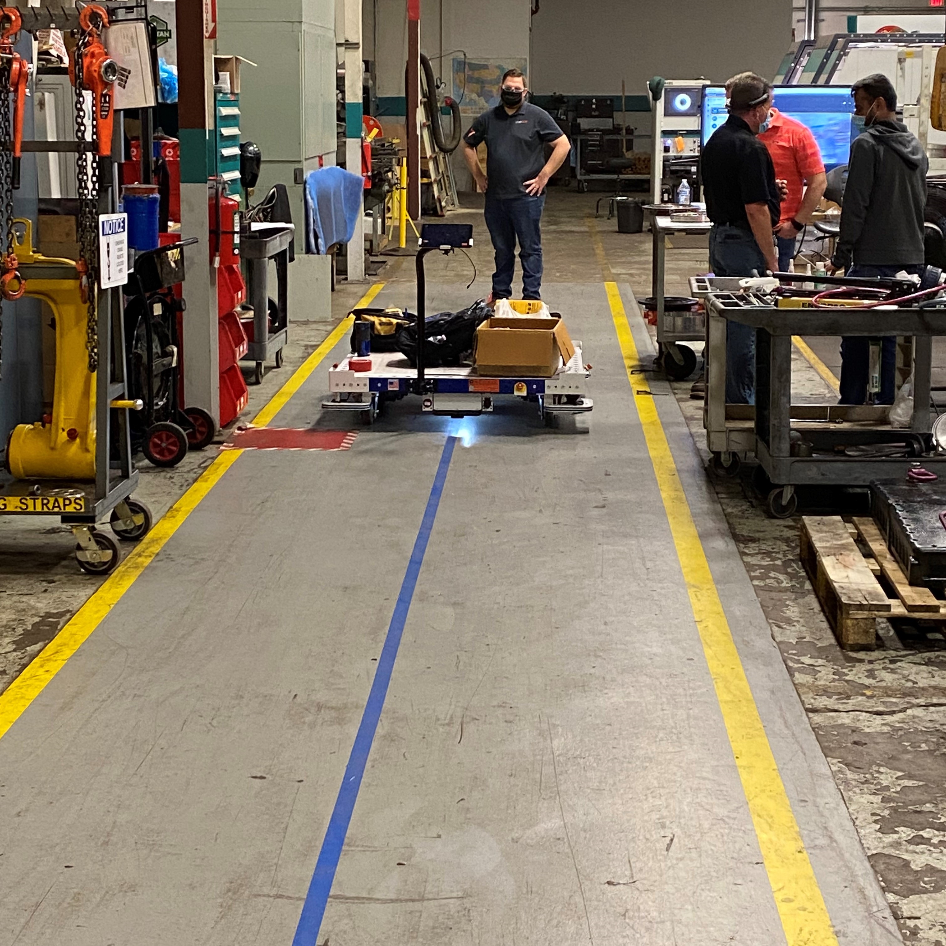 Creating missions for eQart to follow