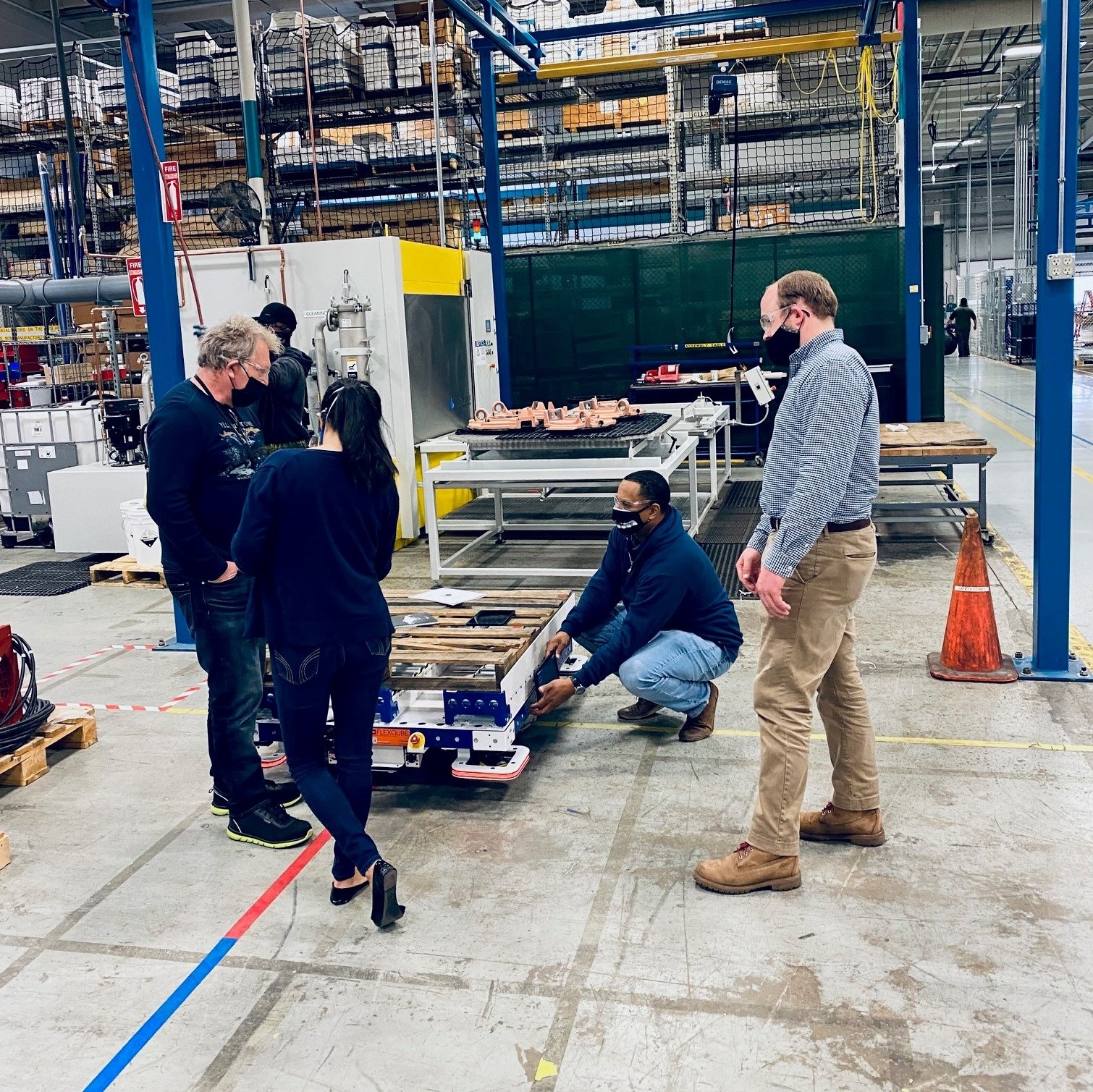 Onsite eQart training with Siemens