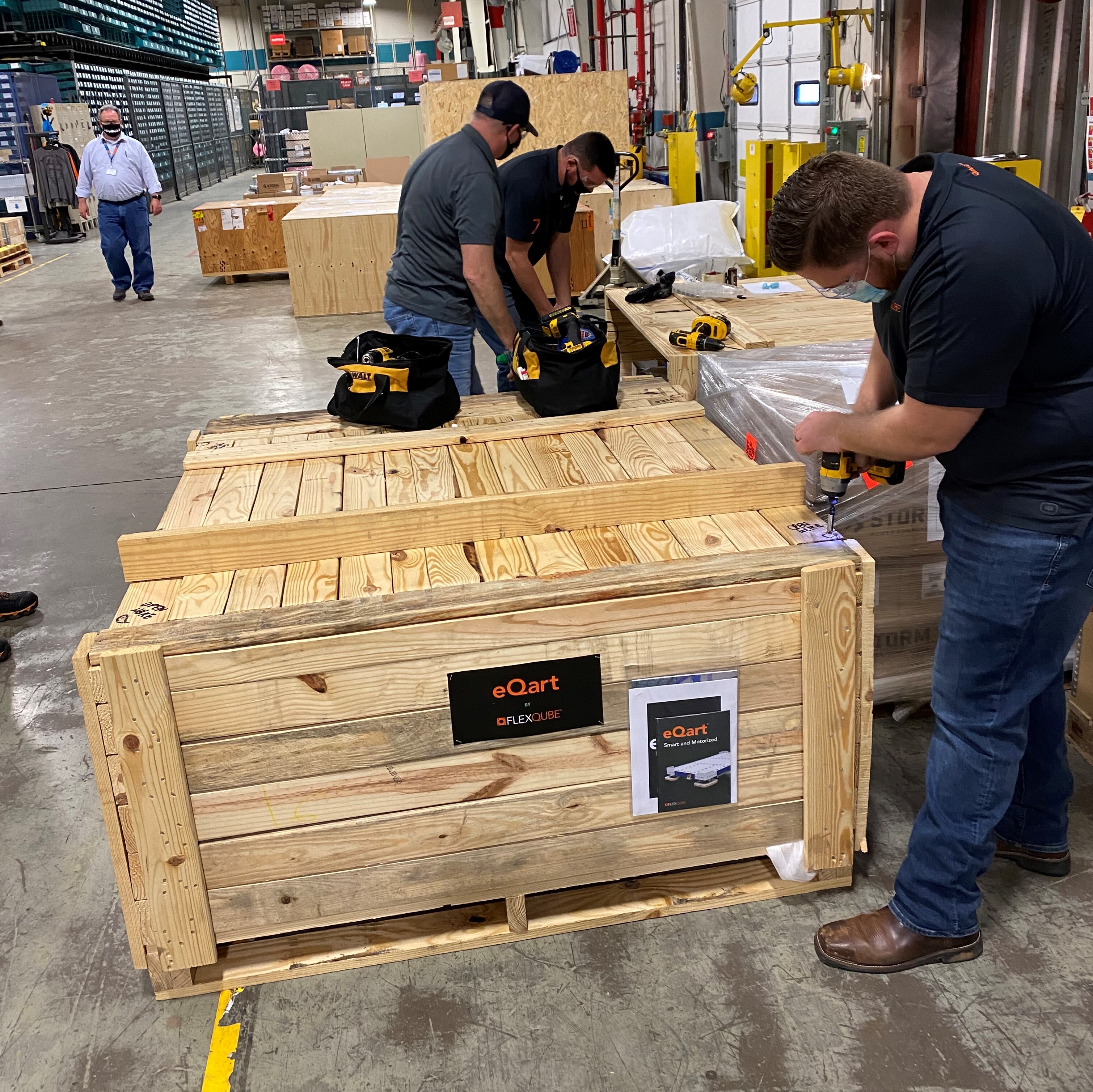 eQart delivered directly to Siemens