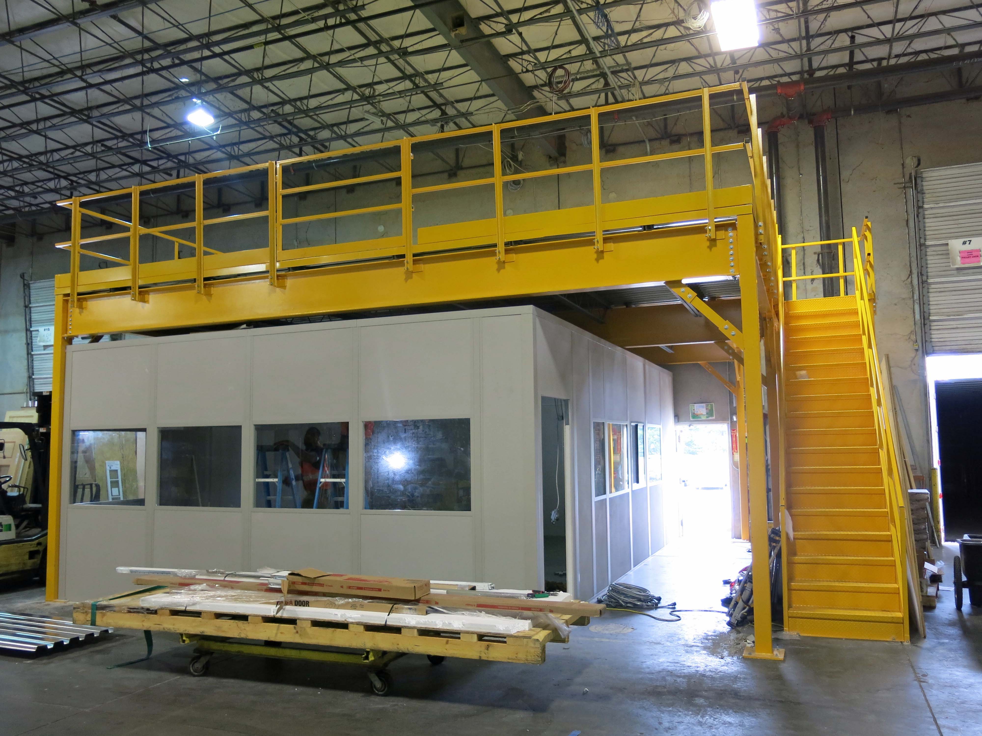 Shipping / Receiving Office with Trucker Entryway