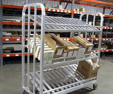 Aluminum Order Picking Cart