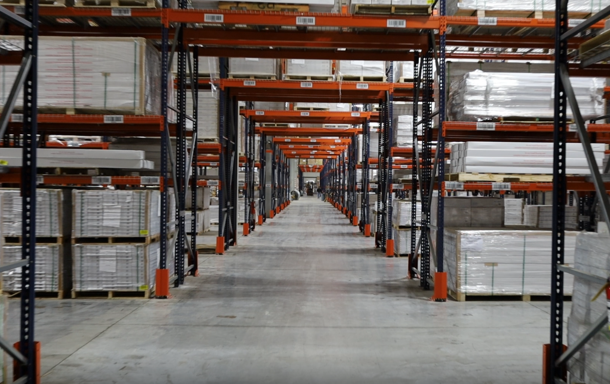Tunnel Through Racking