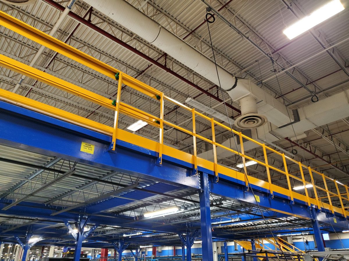 Mezzanine from underneath